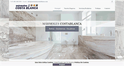 Desktop Screenshot of marmolescostablanca.com